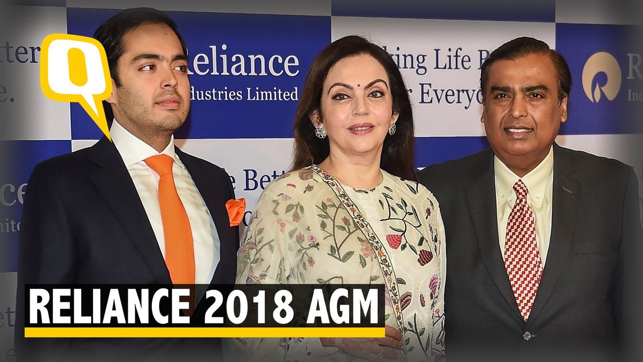 Reliance AGM 2018: JioPhone 2, WhatsApp on JioPhone & JioFiber Broadband Announced | The Quint