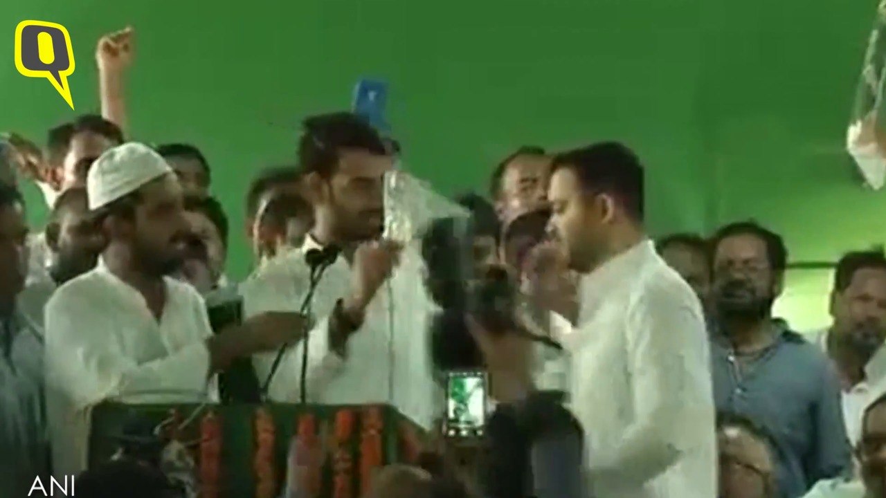 Amid Rumours of Rift in Yadav Family, Tej Pratap Crowns Tejashwi