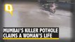 Caught on CCTV: Mumbai Rains Claims A Woman’s Life