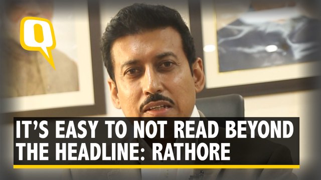Exclusive Interview with Union Minister Rajyavardhan Singh Rathore
