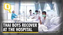 Watch: First Video of 12 Rescued Thai Boys in Hospital
