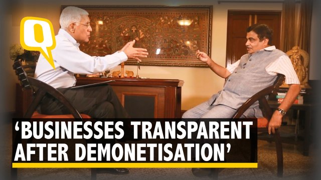 Nitin Gadkari: The Effects of Demonetisation Will Show in 8-10 Years