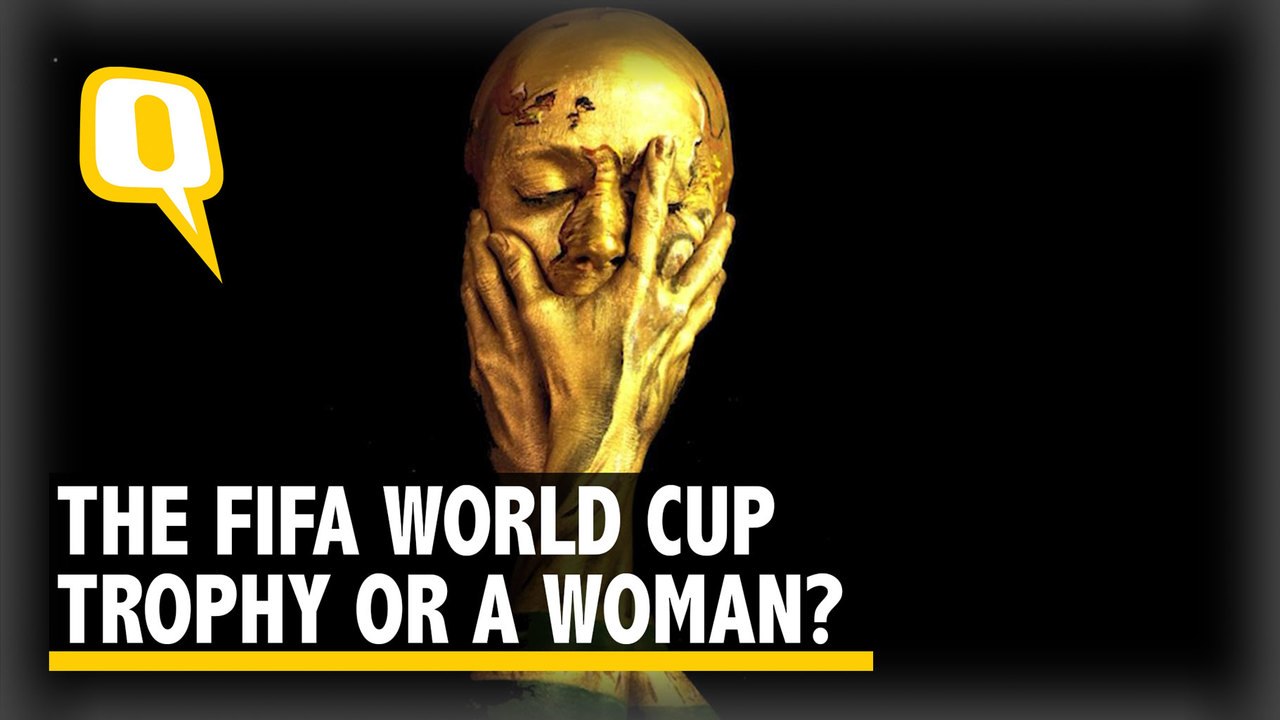 Is That the World Cup Trophy...? No, Just a Talented Makeup Artist