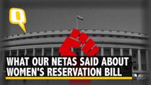 From Mulayam to Lalu: What Did Our Politicians Say About Women’s Reservation Bill?