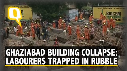 Under Construction Building Collapses in Ghaziabad | The Quint