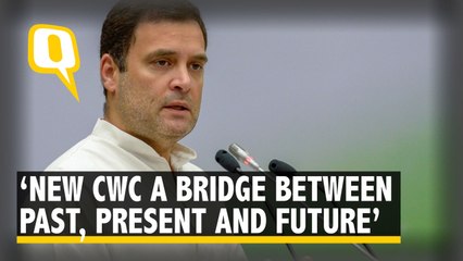 Rahul Gandhi Chairs First Meeting of His Newly-Formed CWC | The Quint