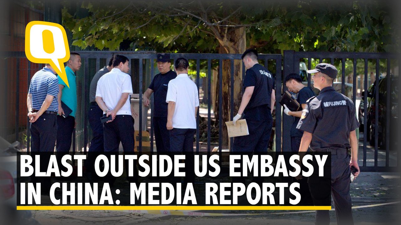 Blast Outside US Embassy in Beijing, China