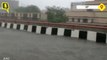 Newly Constructed Raj Nagar Extension Elevated Road in Ghaziabad Waterlogged Due to Heavy Rains