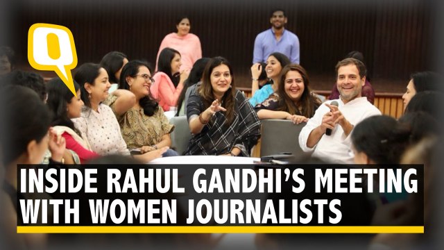 Inside Congress President Rahul Gandhi’s Meeting With Women Journalists