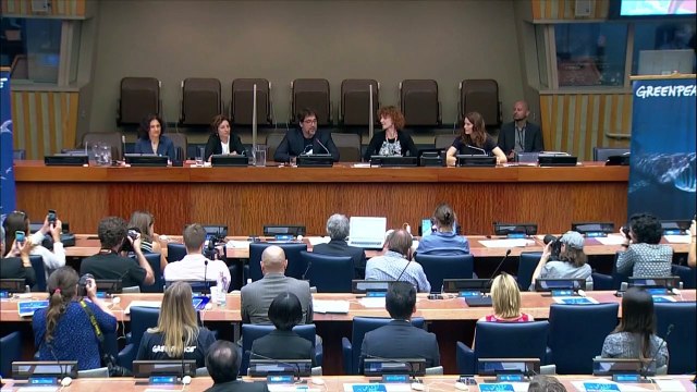 Actor español Bardem exigió en la ONU un tratado global de los océanos