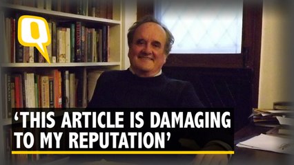 Fake Article on Rahul Gandhi Damaging to My Reputation: Mark Tully