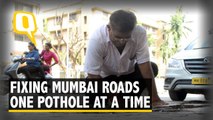 After Losing His Son to a Pothole Accident, Father Fills Potholes Across Mumbai