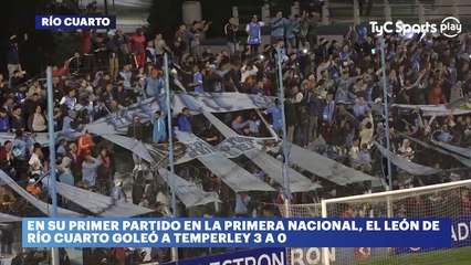 TyC Sports Córdoba: Estudiantes de Río Cuarto 3 vs. Temperley 0