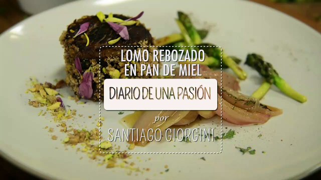 Lomo rebozado en pan de miel de la película Diarios de una pasión , por Santiago Giorgini