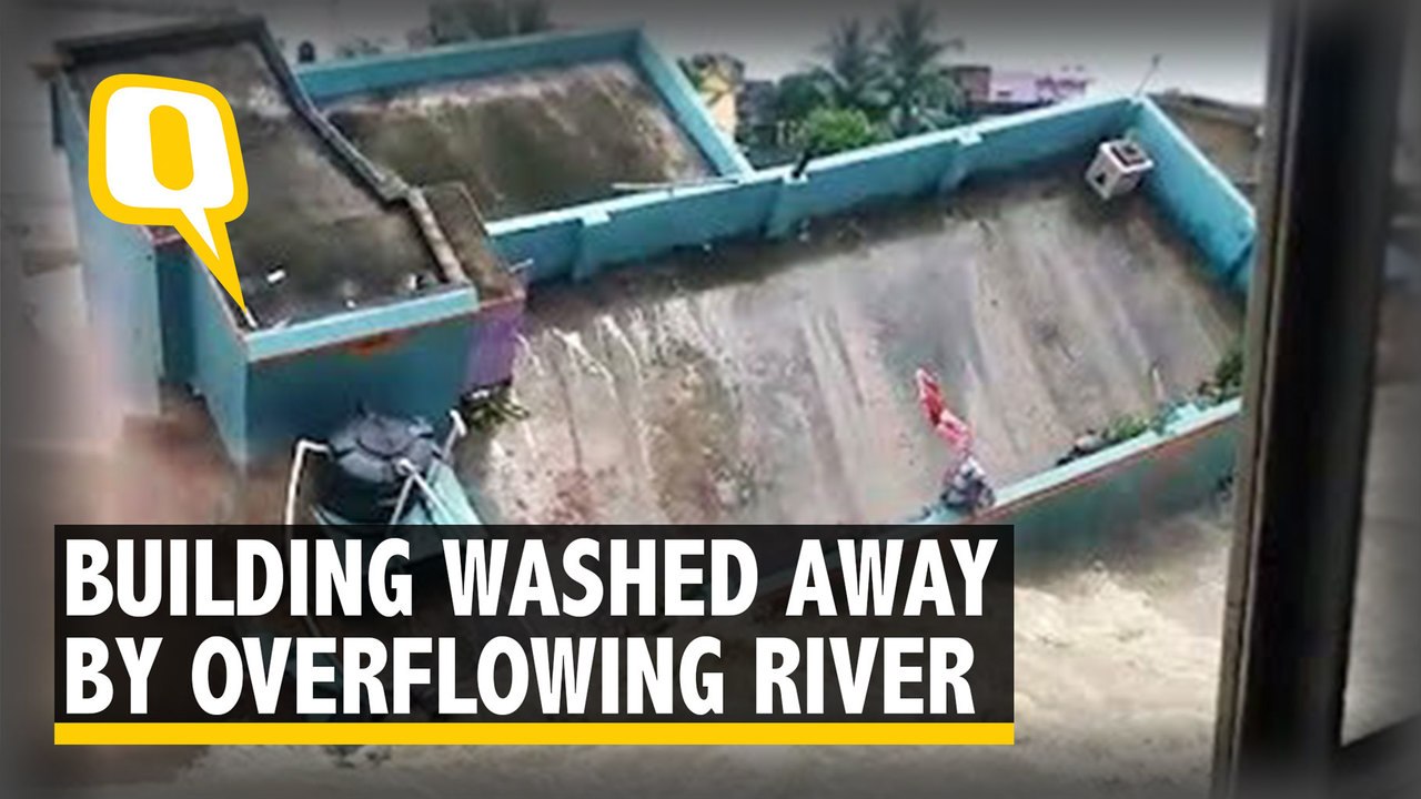 2-Storey Building Washed Away In West Bengal's Bankura