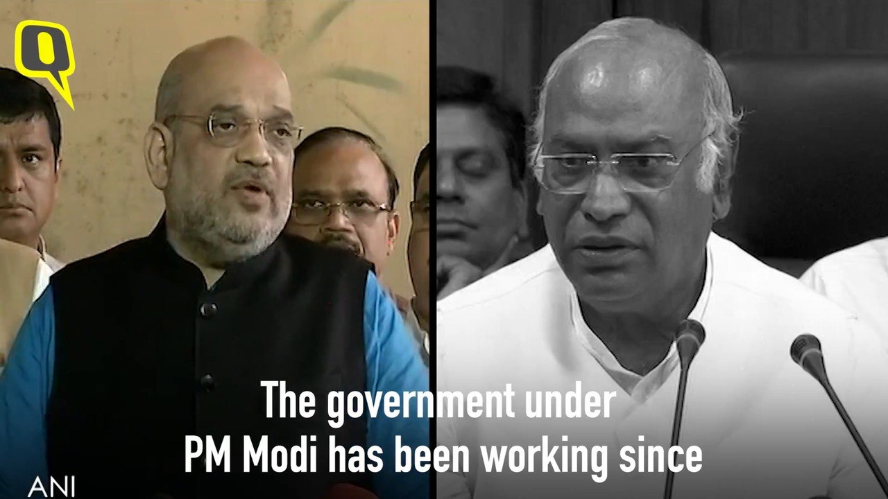 Amit Shah and Kharge’s War of Words Over SC/ST Act