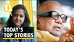 QWrap: Karunanidhi Laid to Rest at Marina Beach & Other Stories