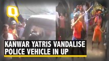 Kanwar Yatris Vandalise Police Car in UP's Bulandshahr, Assault Youth