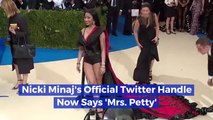 Nicki Minaj Becomes Mrs. Petty