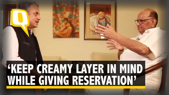 Sharad Pawar: I Don’t Oppose Maratha Quota, But Protest Peacefully