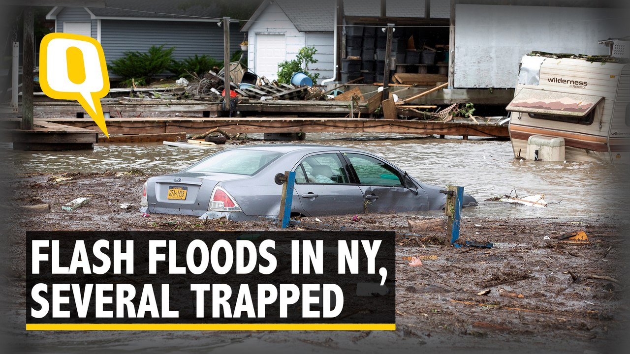 Flash Floods in Upstate NY Disrupts Normal Life, Many Stranded