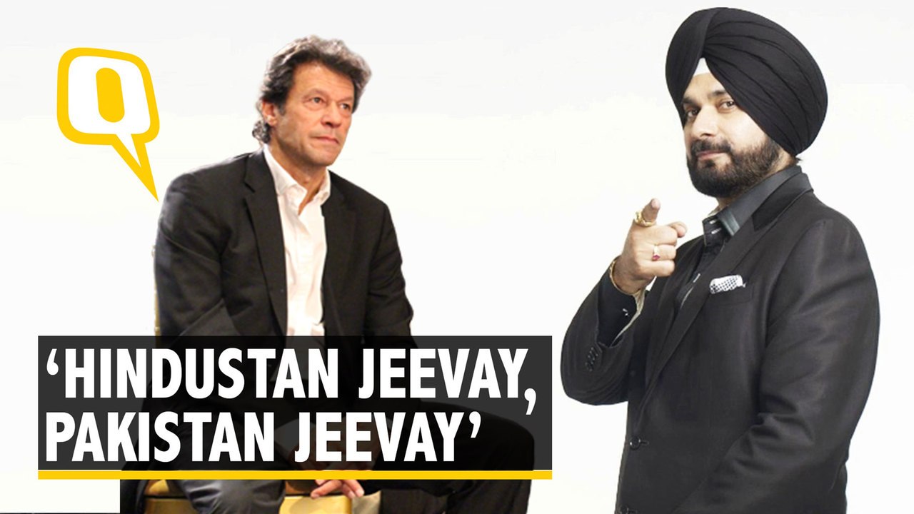 Sidhu Hopes Imran Khan's Victory Proves Good for India-Pakistan Ties