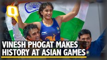 Asian Games Day 2 Wrap: Vinesh Wins Gold, Sakshi Bows Out