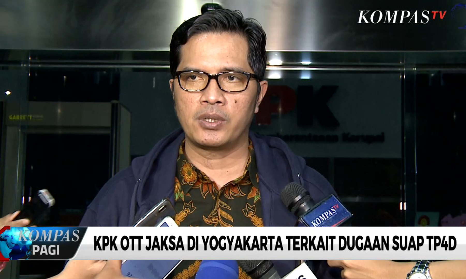 ⁣OTT di Yogyakarta, KPK Amankan Jaksa