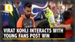 Virat Kohli Interacts With Fans Post Third India-England Test