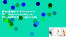 [Read] Special Education in Contemporary Society: An Introduction to Exceptionality  For Kindle