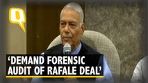 Yashwant Sinha: Demand Immediate Forensic Audit of Rafale Deal