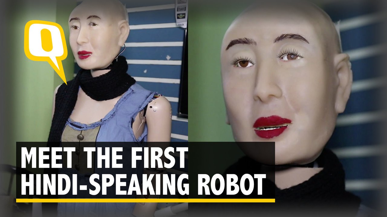 Meet Rashmi, the First Hindi-Speaking Humanoid Robot - video Dailymotion