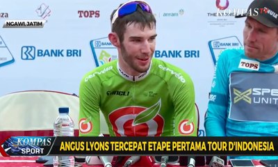 Hasil Etape 1 Tour d’Indonesia 2019: Angus Lyons Juara