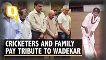 Family And Friends Pay Tribute to Late Ajit Wadekar