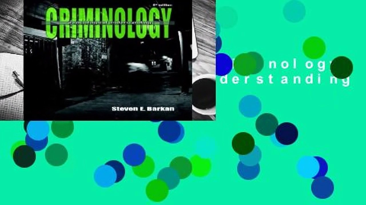 [MOST WISHED]  Criminology: A Sociological Understanding