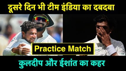 India vs West Indies A: Ishant Sharma and Kuldeep Yadav Shines as India takes lead | वनइंडिया हिंदी