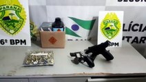 Homem é preso com duas armas de fogo e 400 munições em Cascavel
