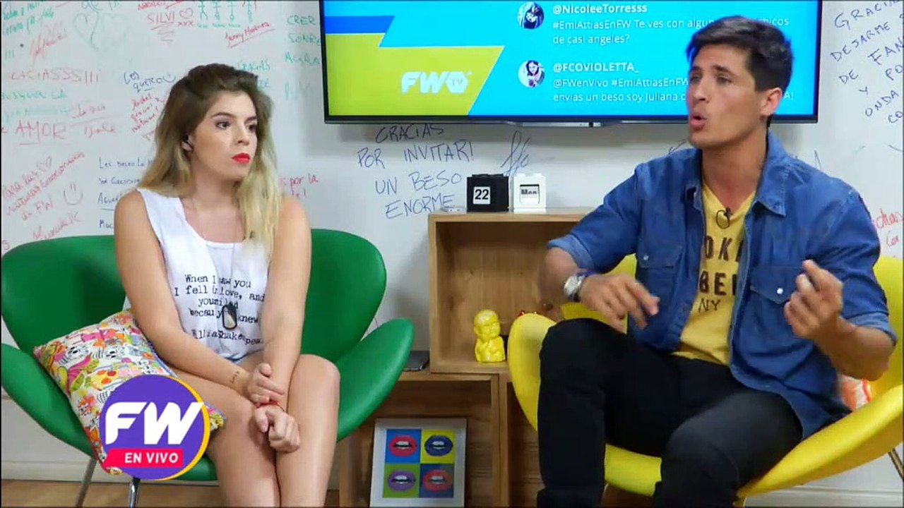 FWenVivo #156 Emilia Attias: "Todos sufrimos a los medios"