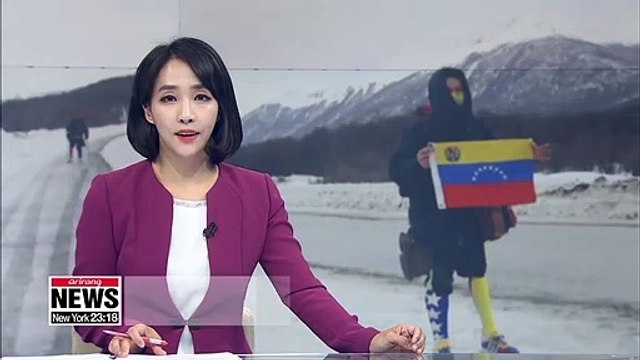One-legged Venezuelan man walks 14,000 km across South America