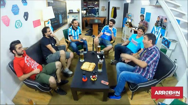 Racing campeón y Flavio Azzaro charlando con Ripoll y los Sillonistas- Prog #37