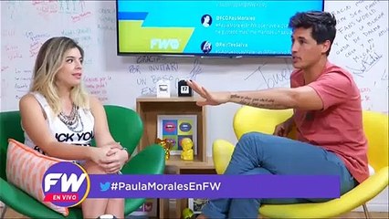 Paula Morales: "Gustavo Bermudez es lo más"