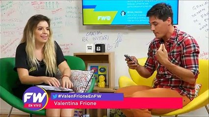 Valen Frione se toma su trabajo en serio hasta en la playa