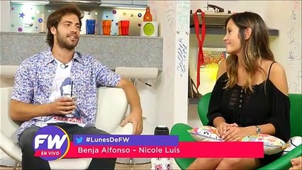 Benja Alfonso habla de sus inicios en la actuación.