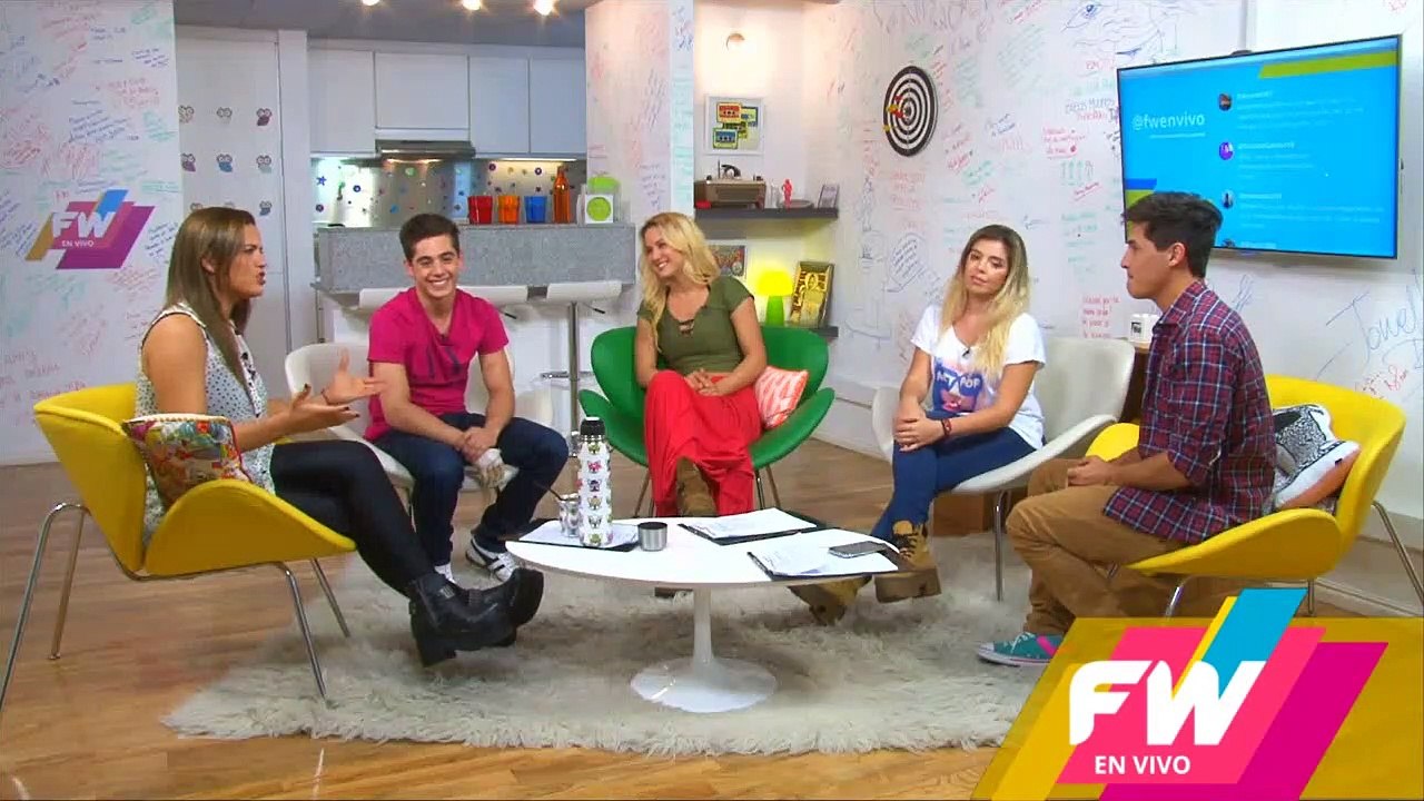 Pico entre Sergio Celli y Flor Vigna
