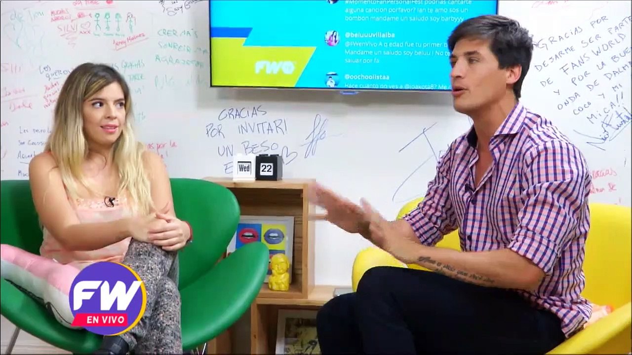 Ian Lucas cuenta como fue su primer beso y sus gustos con las chicas