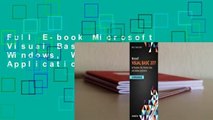 Full E-book Microsoft Visual Basic 2017 for Windows, Web, and Database Applications: