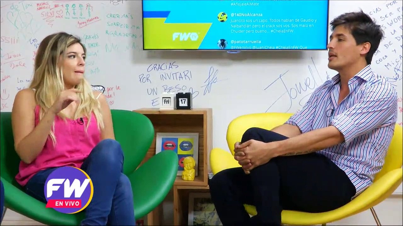 Juani Chela - Su relación con Twitter
