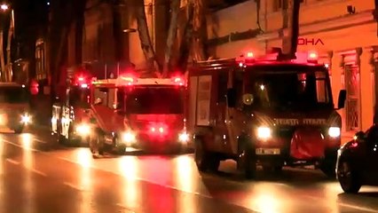 Galatasaray Üniversitesi’nde yangın paniği