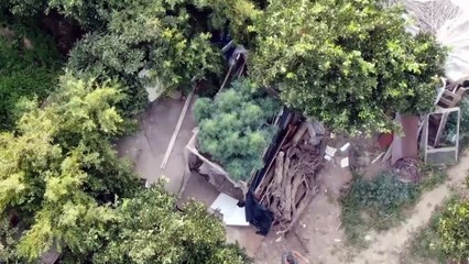 Hint keneviri ekili alan 'drone' ile tespit edildi - ADANA