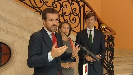 Casado plantea una alianza de cara a unas posibles elecciones.